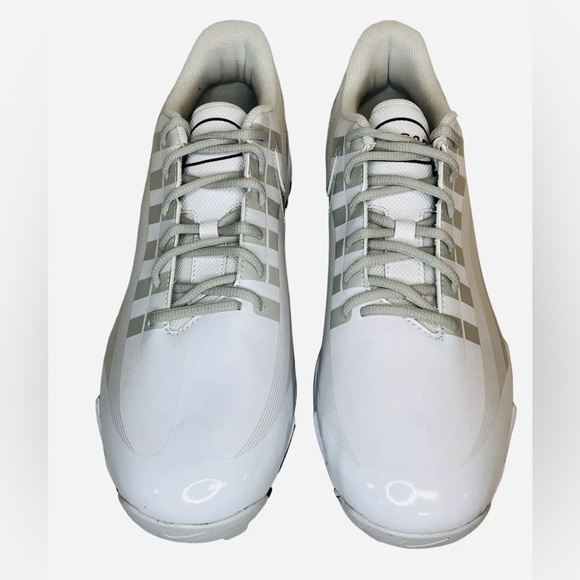 Nike Vapor Edge Shark Football Elite Cleat White Grey DQ5114-100 Men’s Size 12 - Picture 5 of 10